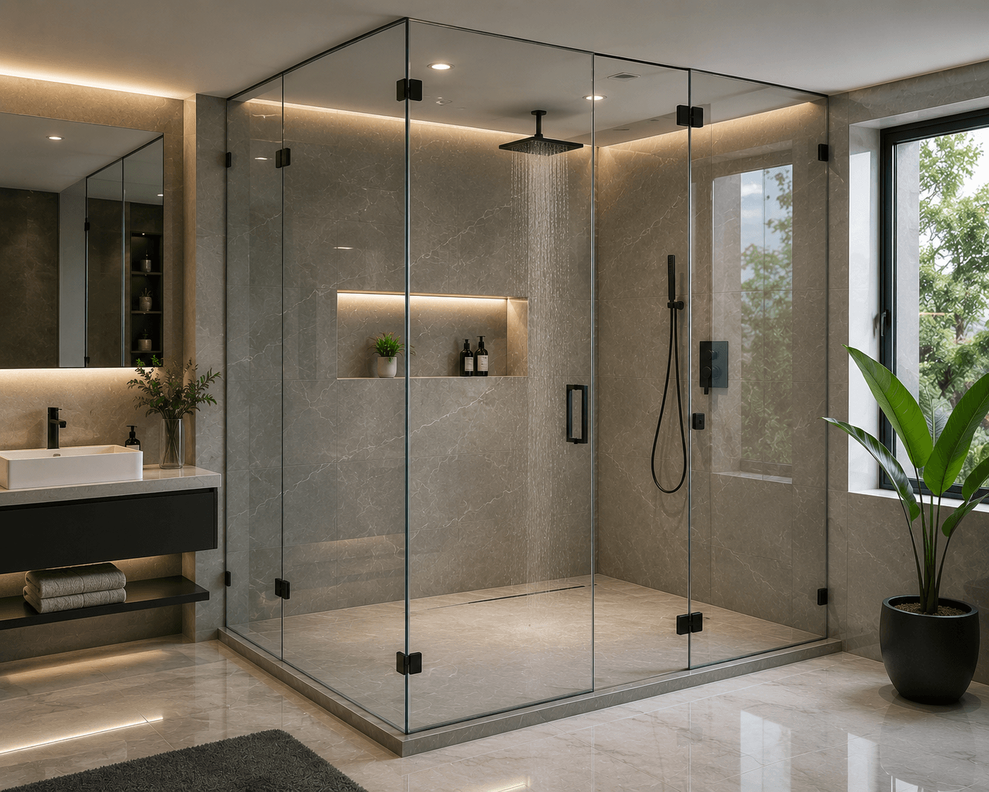 Glass Shower Cubicles